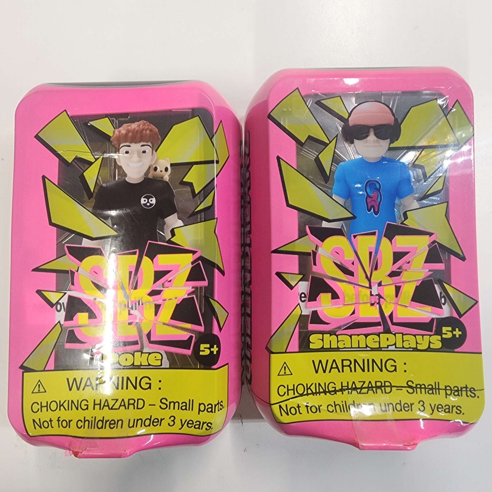 ScreenBreakZ Poke 4.5&Prime; Collectible Figures New Sealed Lot 2, Shane, Poke, Sbz