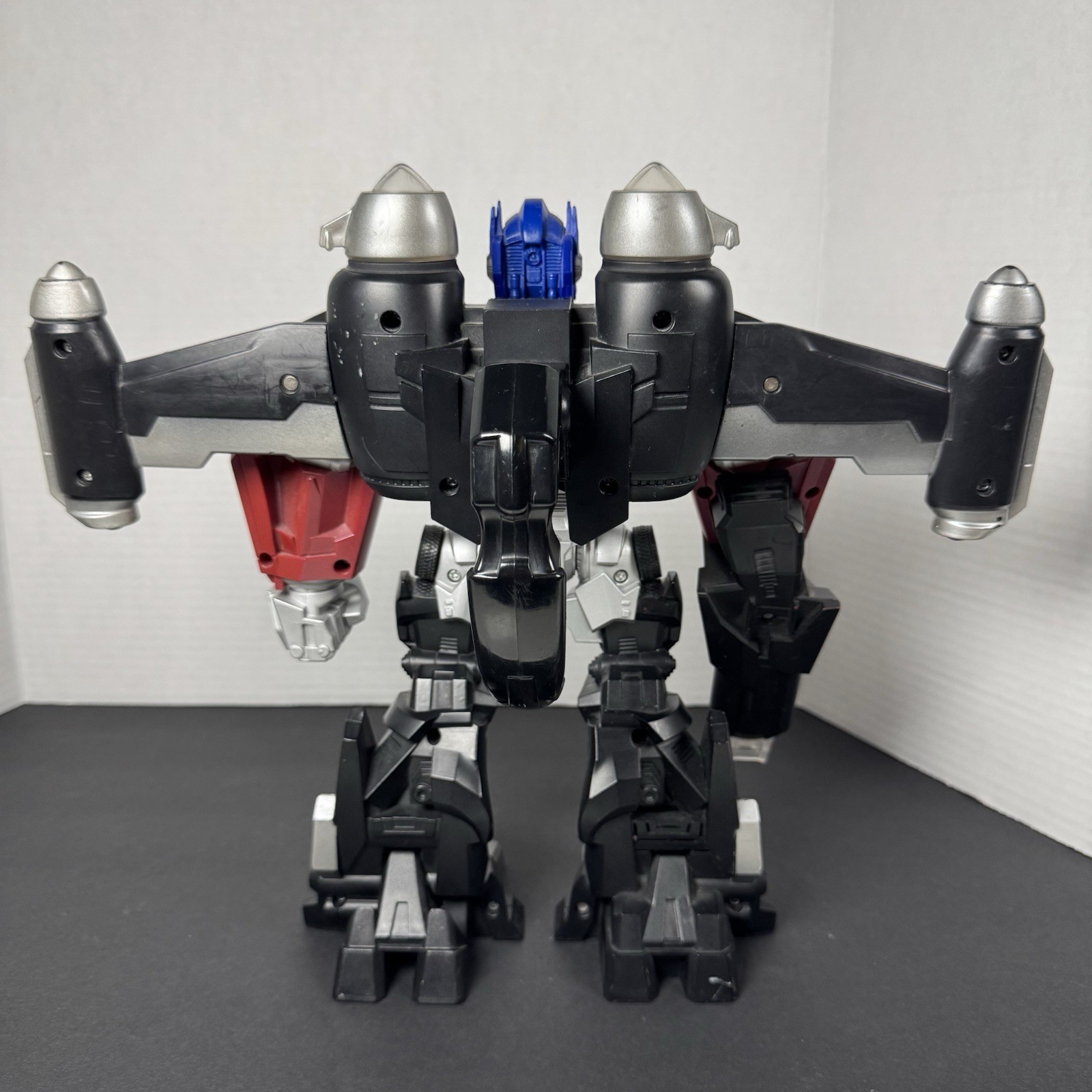 Transformers Mega Power Bots Jetpower Optimus Prime 12 Talking Figure 2008 Toy