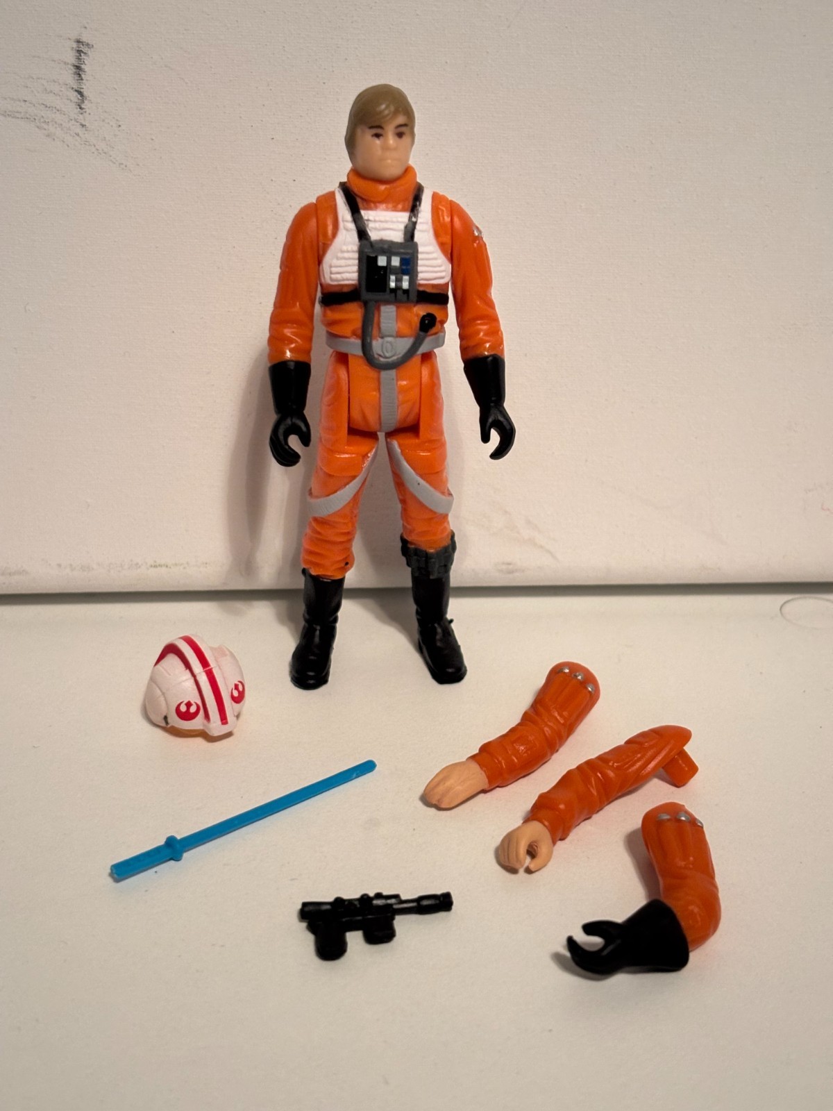 Luke Skywalker – X-Wing Pilot – Star Wars Kenner Style – PROCUSTOMFIGURES