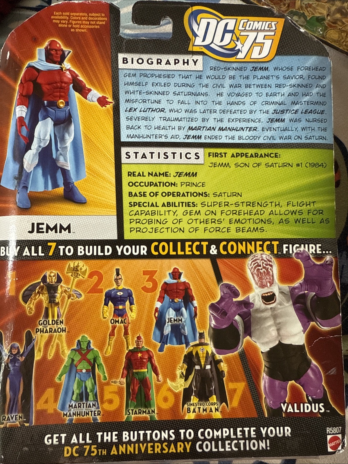 Mattel the Spectre DC Universe Classics 75th Anniversary Action Figure – Jemm