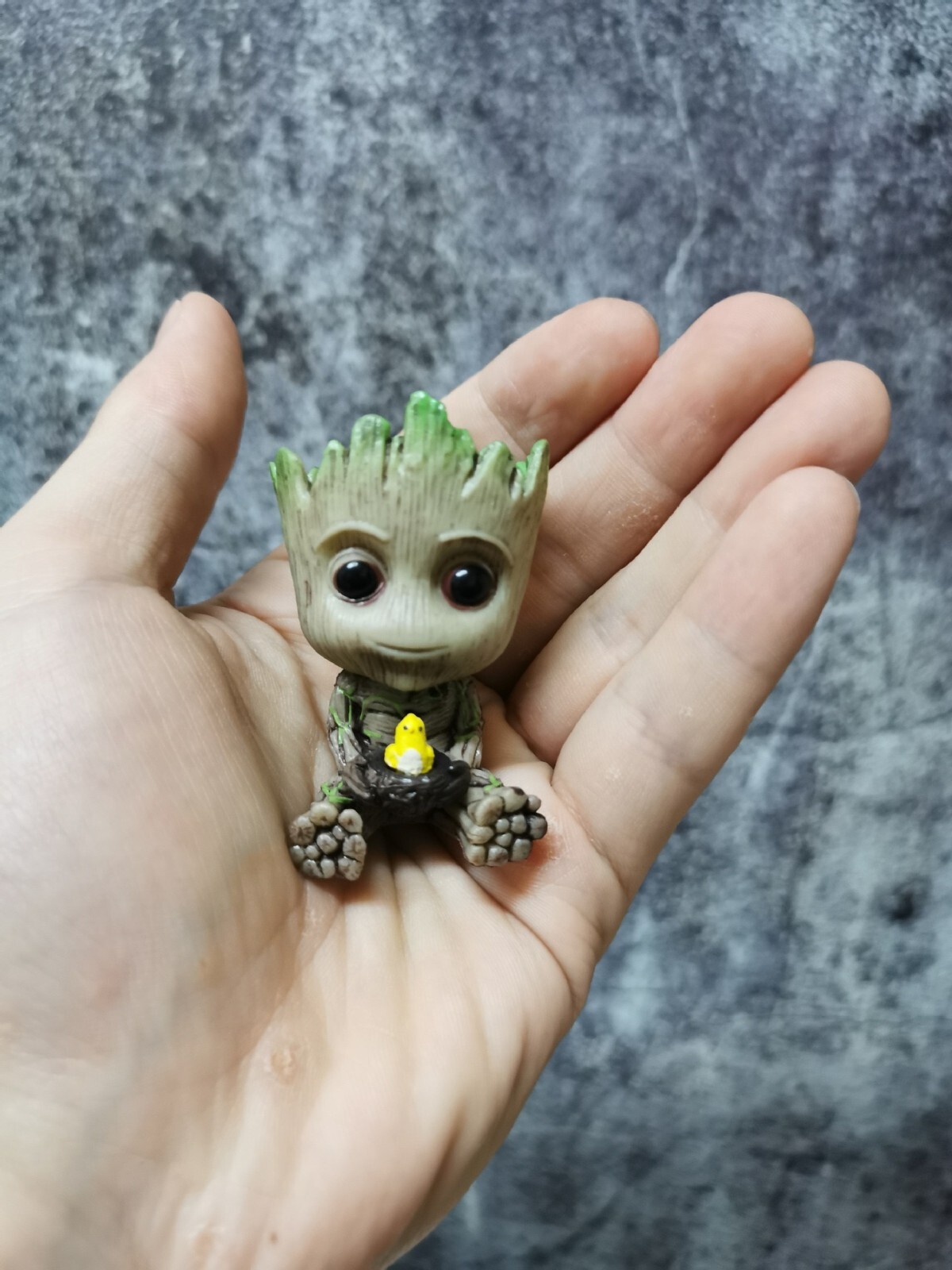 Mini Groot Figurine Miniature Model – Adorable Home Decor