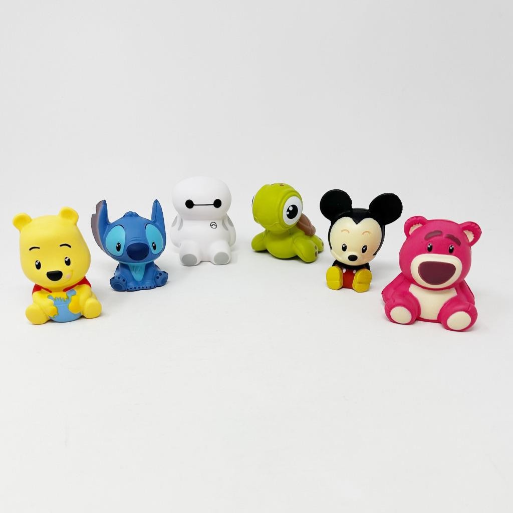 Disney Squish&rsquo;Ums Series 1 Complete Set of 6 Figures – NEW!! (Bin33)