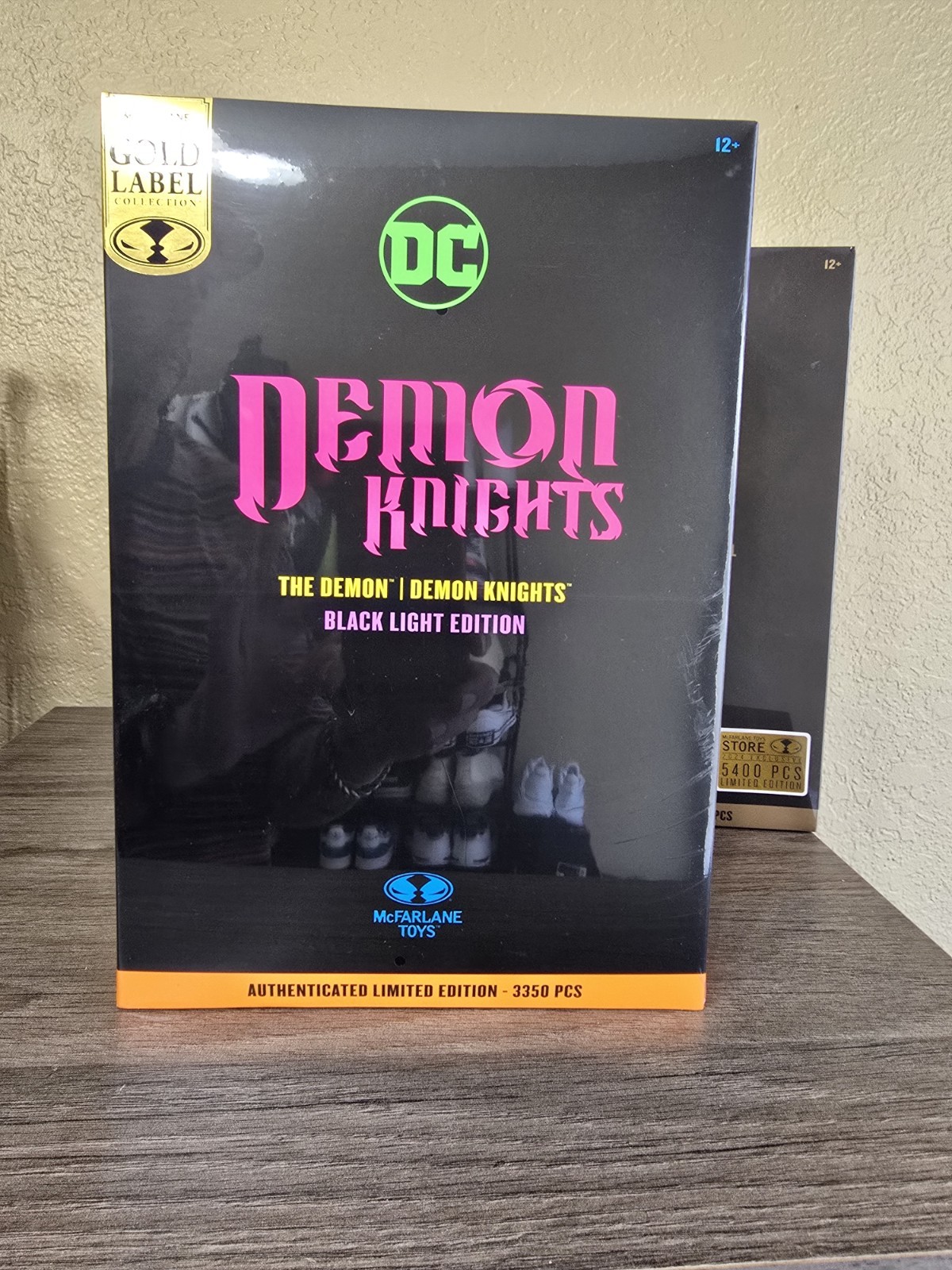 McFarlane Limited Edition Gold Label Collection Batman & Demon Lot of 2.