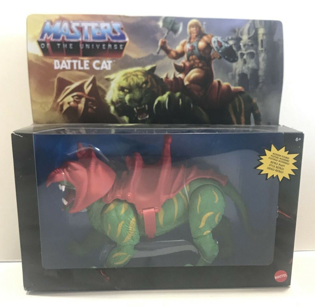 MASTERS OF THE UNIVERSE ORIGINS (MOTU) BATTLE CAT – WALMART EXCLUSIVE! Sealed
