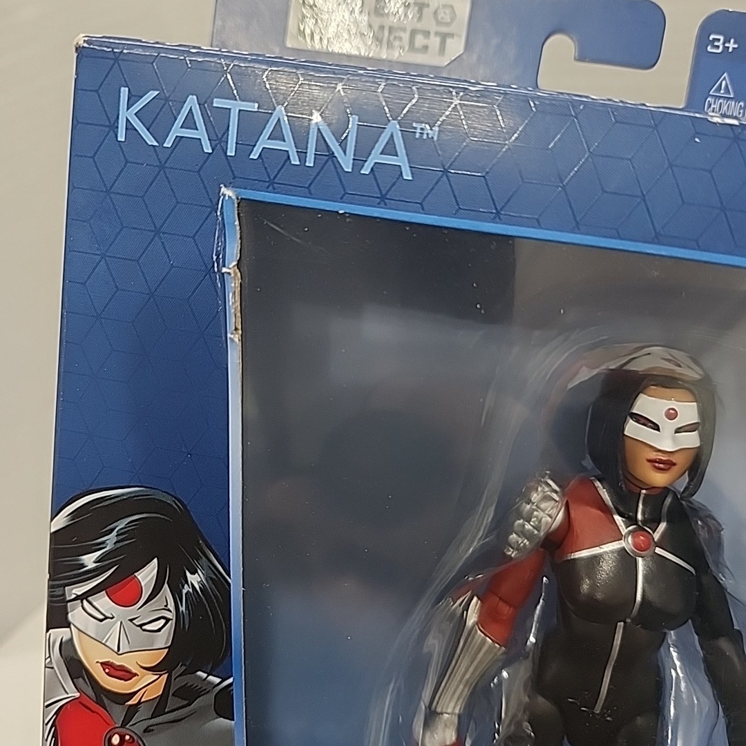 DC Multiverse Collect & Connect Killer Croc BAF Red Robin Batman And Katana Set