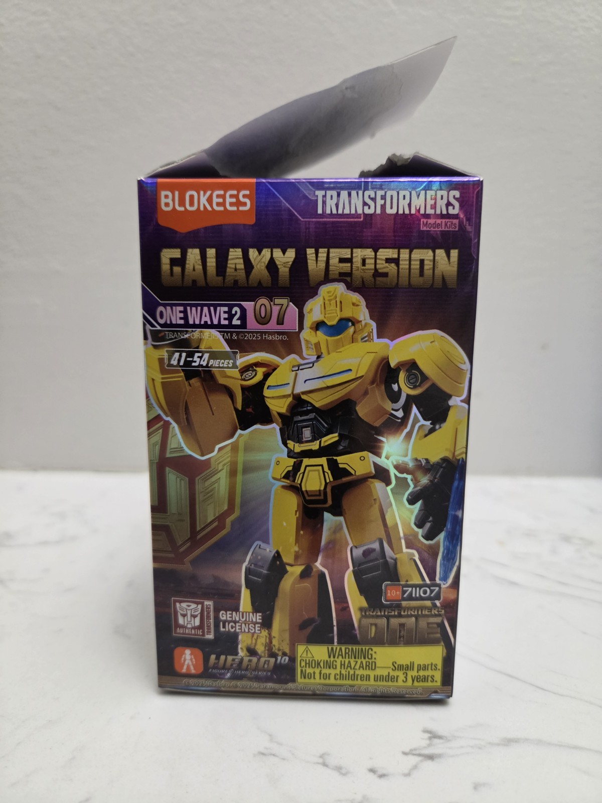Blokees Transformers Galaxy Version 7 One Wave 2 Shockwave