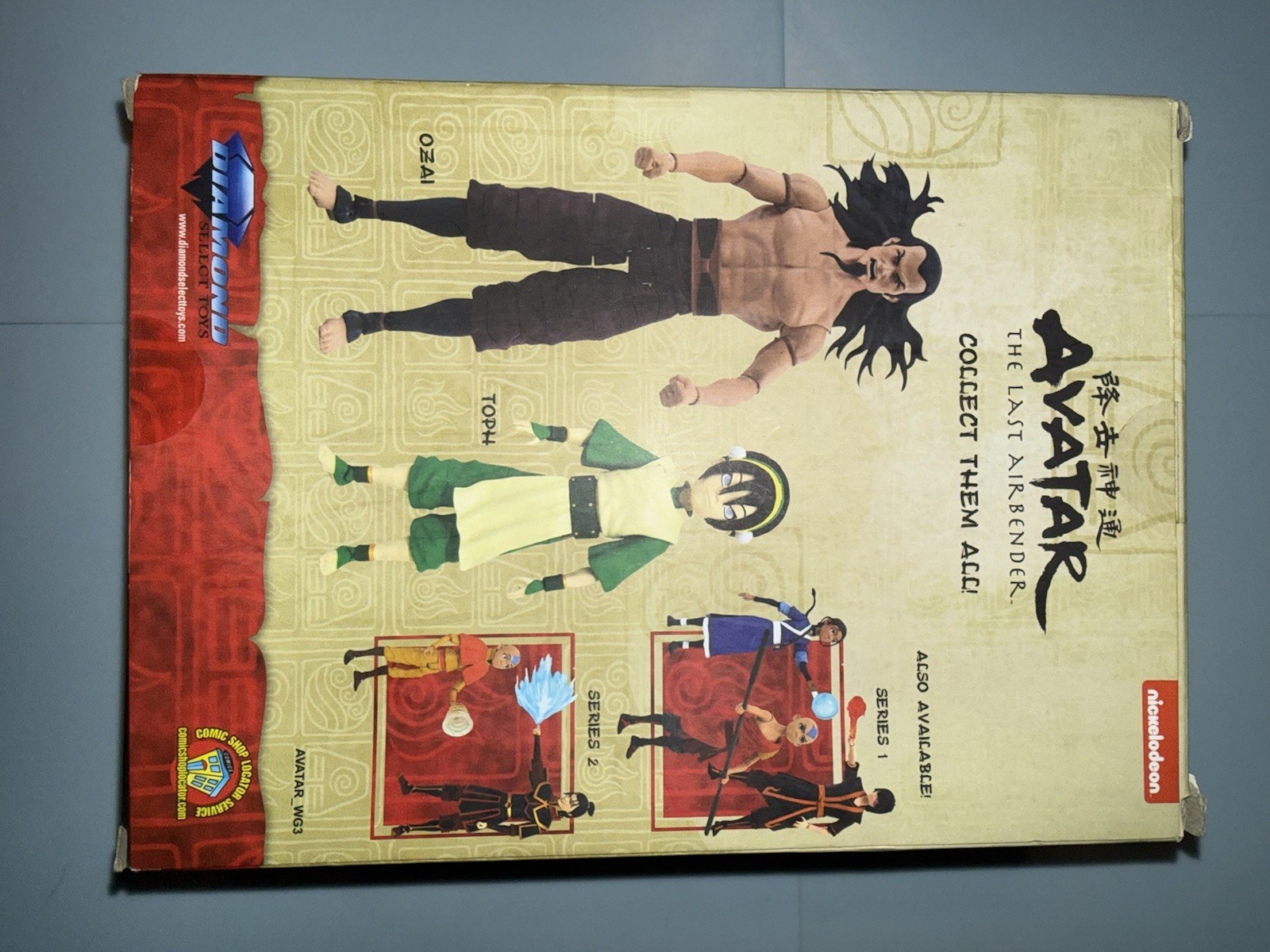 Diamond Select Avatar The Last Airbender Ozai Action Figure New In Box Sealed