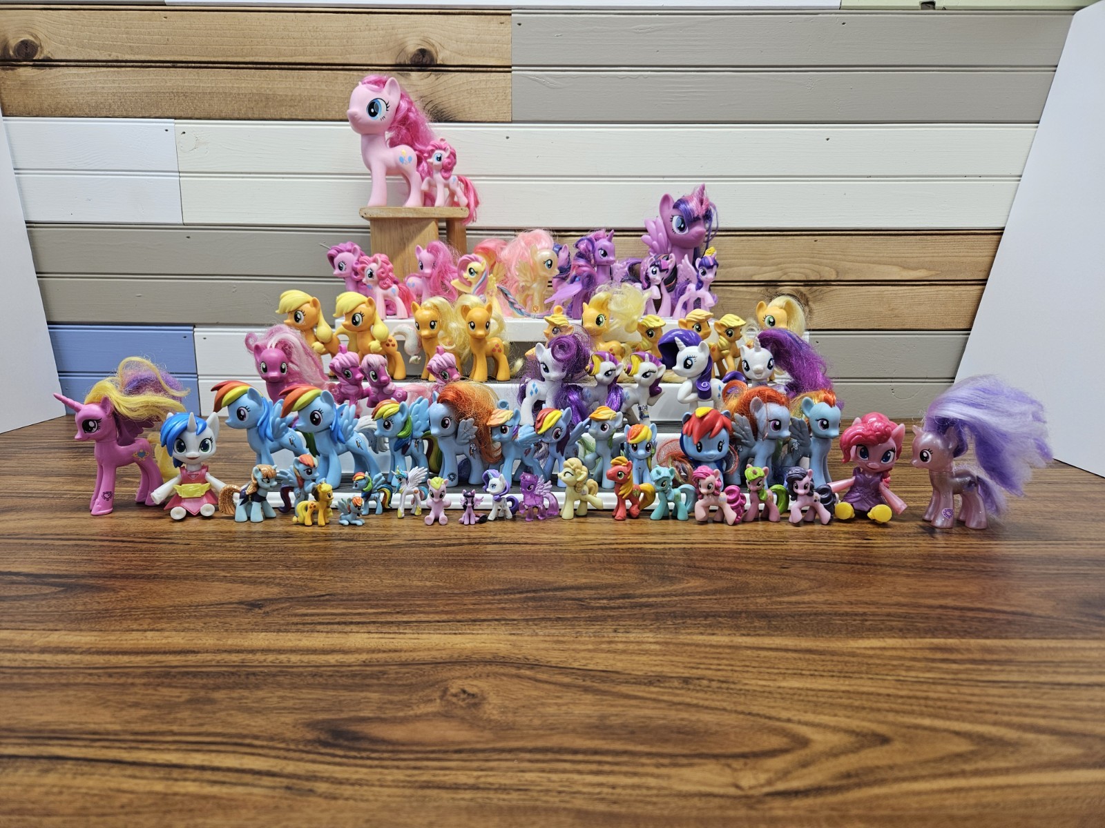 Huge 65 My Little Pony Mixed Lot MLP G4 Brushable Fashion Mini McDonalds Big