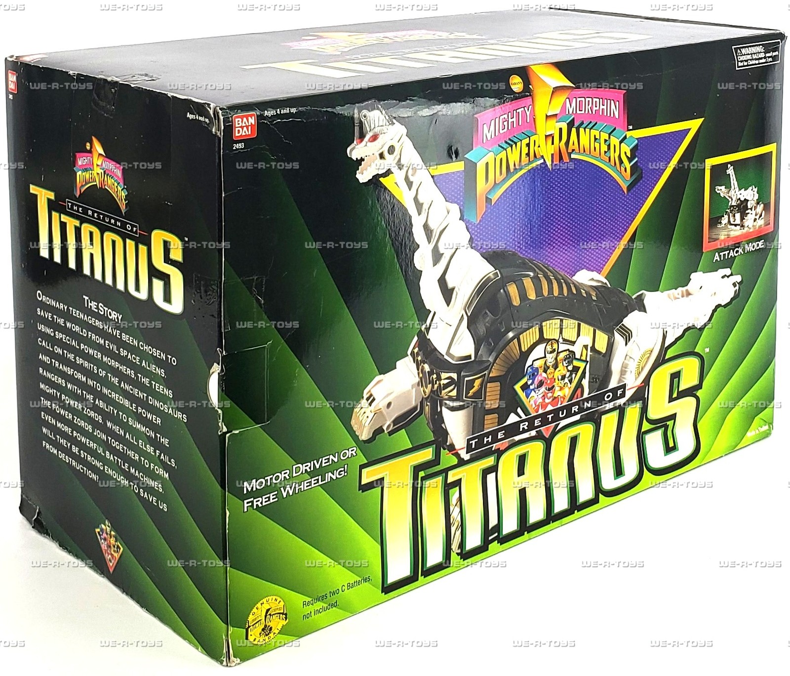 Mighty Morphin Power Rangers The Return of Titanus Figure 1995 Bandai #2493