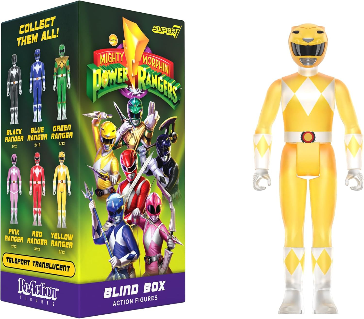 Mighty Morphin Power Rangers Blind Box Set – 12 Collectible Action Figures