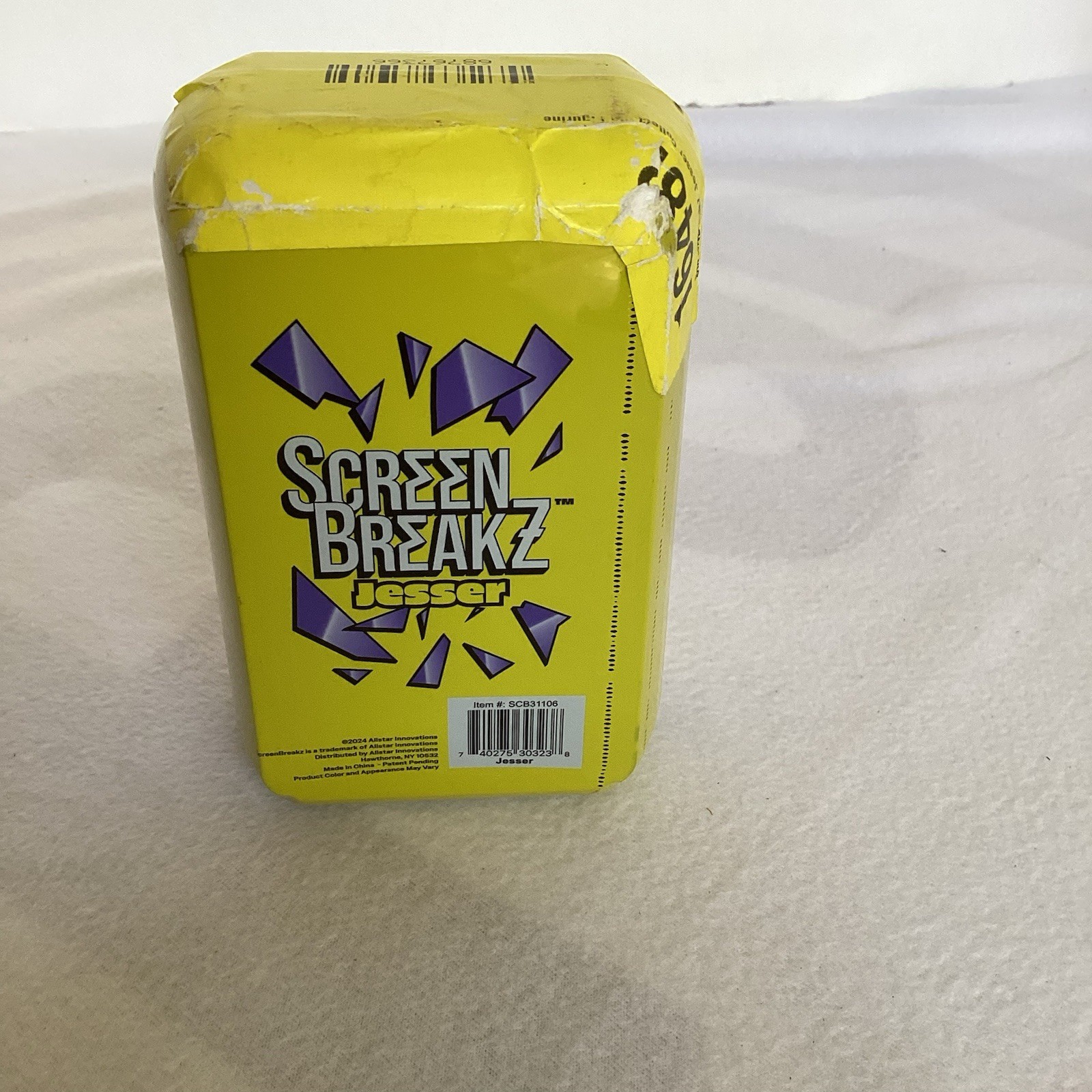 SBZ Screen Breakz Jesser Collectible Figurine New Plastic Damaged Never Opened