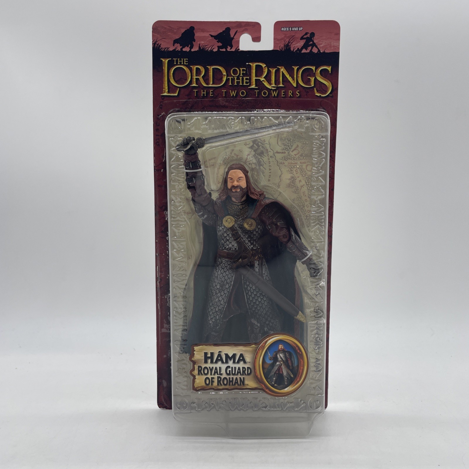 Hama Royal Guard of Rohan 6&Prime; LORD OF THE RINGS TWO TOWERS ToyBiz NEW