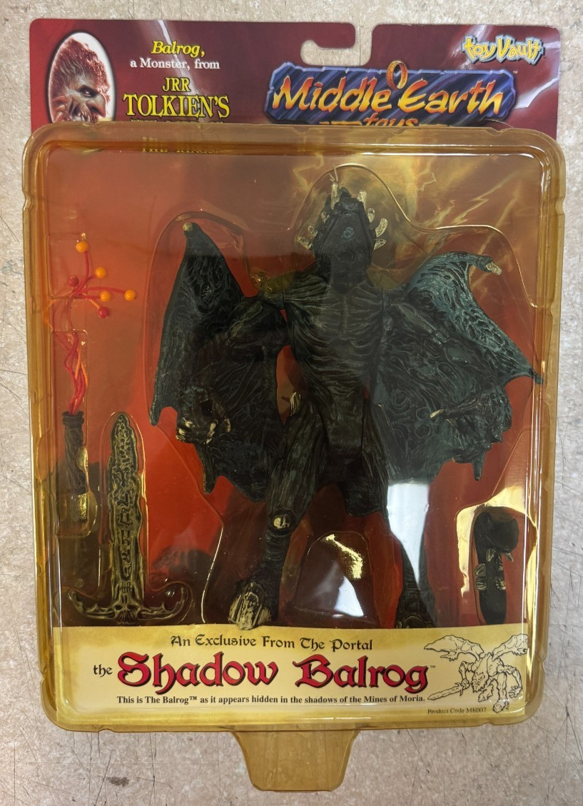 Lord of The Rings Middle Earth The Shadow Balrog Toy Vault Figure 1998 NEW
