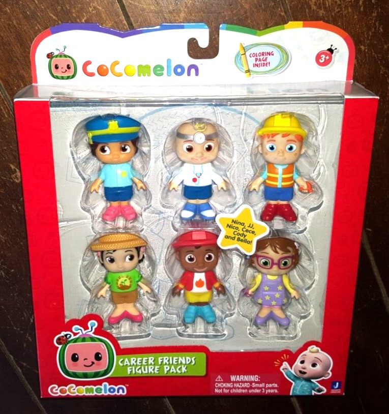 Cocomelon Career Friends: NINA, JJ, NICO, CECE, CODY & BELLA Figures! (2022)