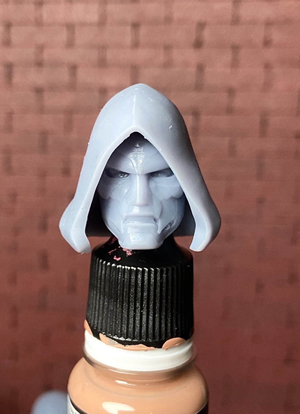 Doctor Doom Mask Avengers Doomsday Unpainted Head Action Figure Robert Downey Jr