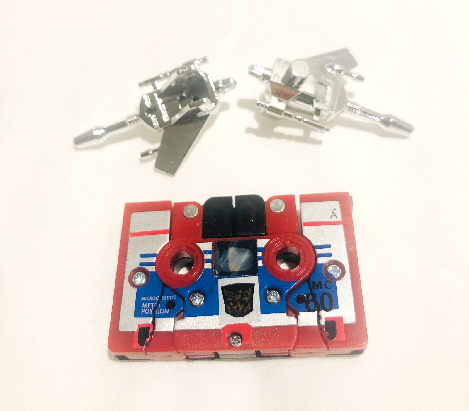 Transform G1 Reissue cassettes Buzzsaw Laserbeak Frenzy Rumble Ravage Ratbat