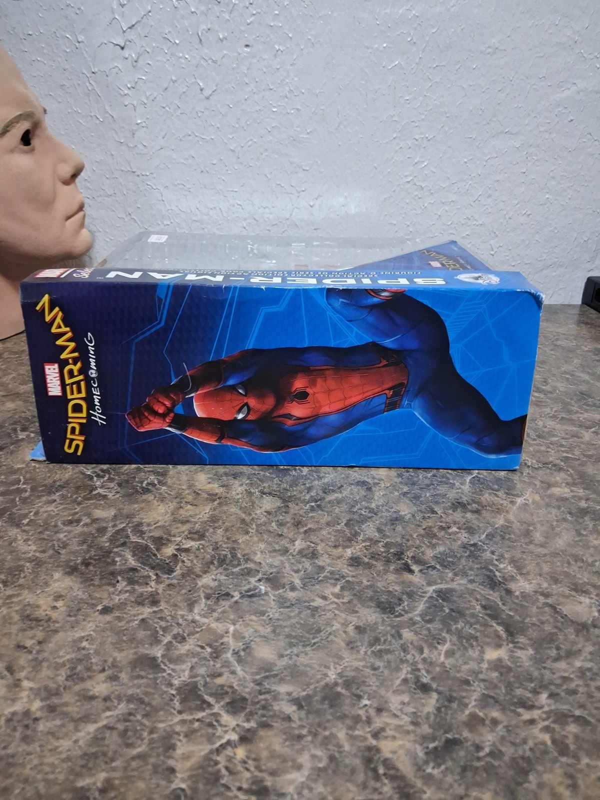 Marvel Diamond Select Spider-Man Homecoming Movie Unmasked Spiderman