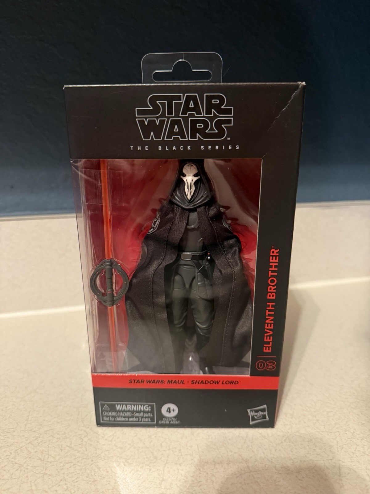 In Hand Star Wars: The Black Series Eleventh Brother Maul Shadow Lord Figure
