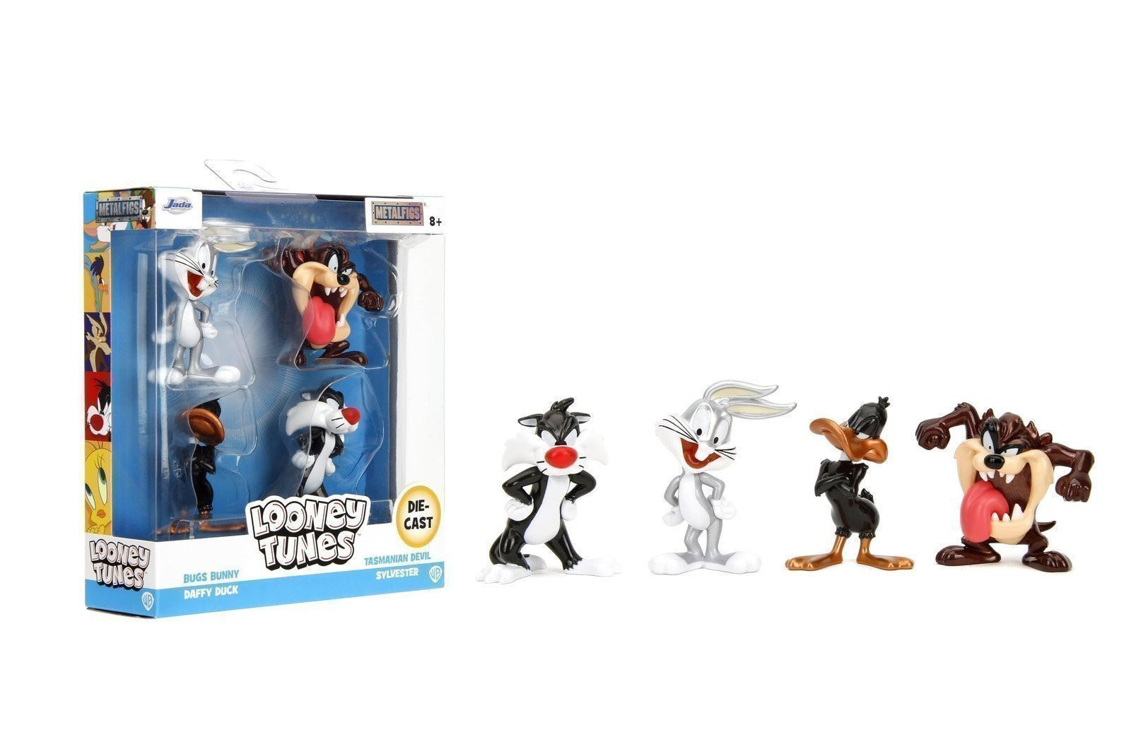 Jada Toys Looney Tunes 2.5&Prime; 4-Pack Wave 1 Die-Cast Figures