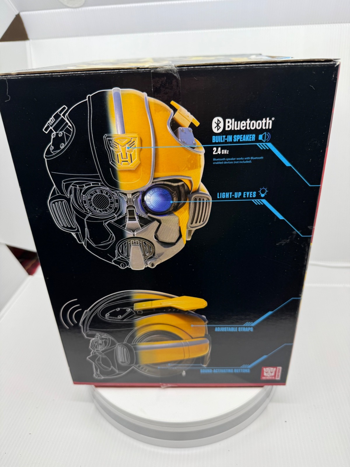 Transformers Bumblebee Showcase Helmet Bluetooth Target Exclusive