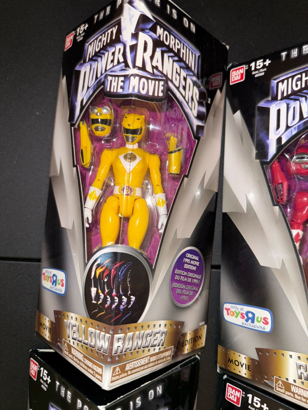 Mighty Morphin Power Rangers The Movie Legacy Figure Lot Black 5” 5 Inch