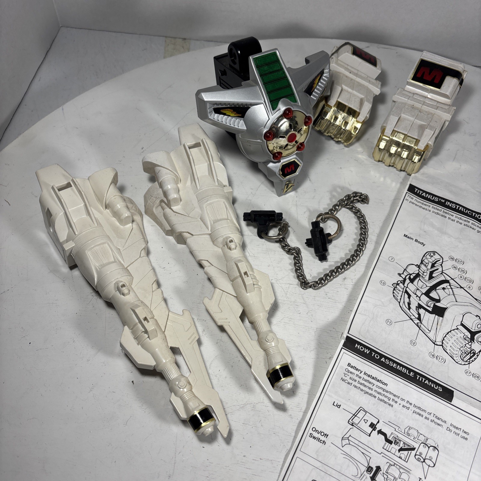 Vintage Legacy Titanus Carrier Zord Bandai 1991 Power Rangers Mighty Morphin