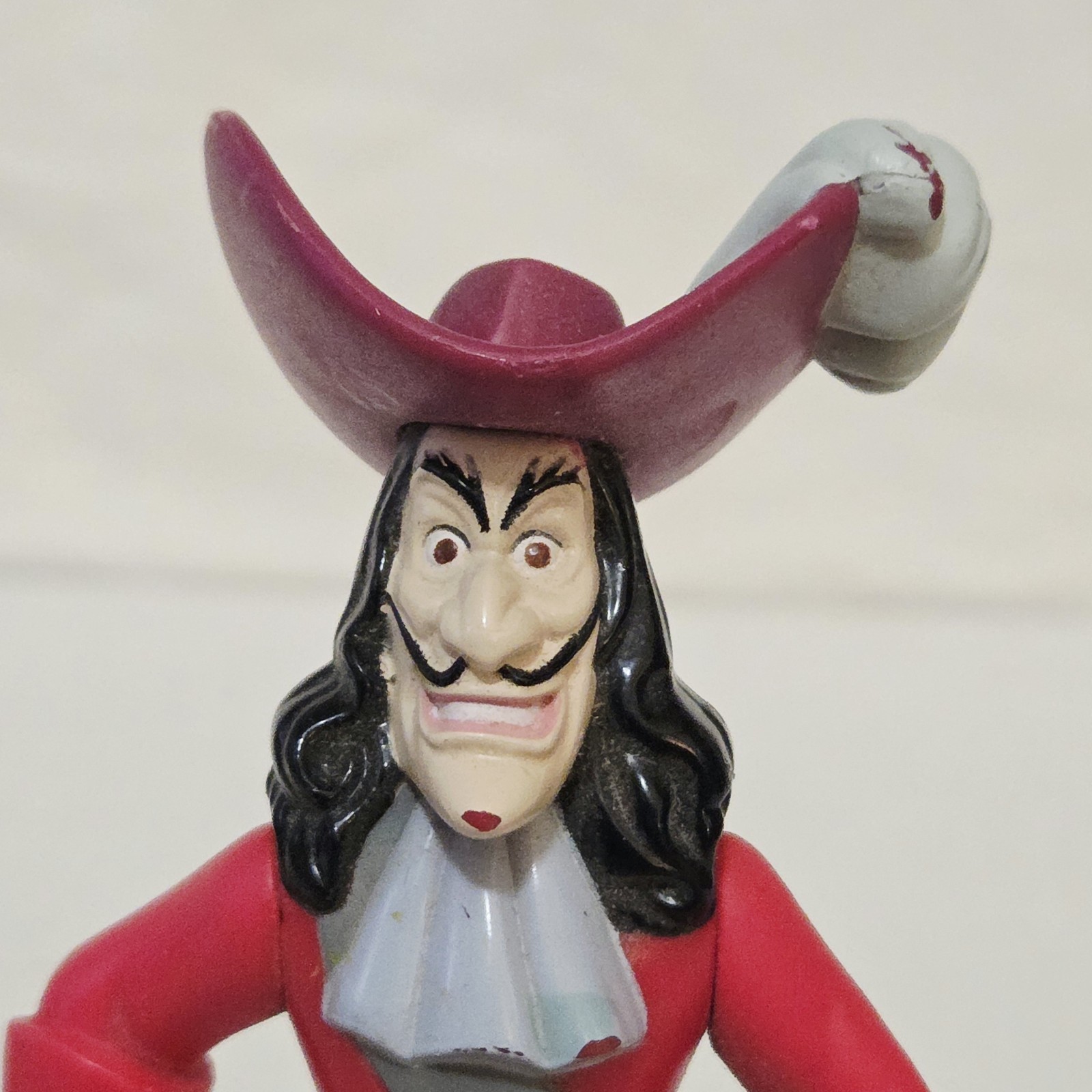 Disney 1993 Captain Hook Action Figure (with wear)