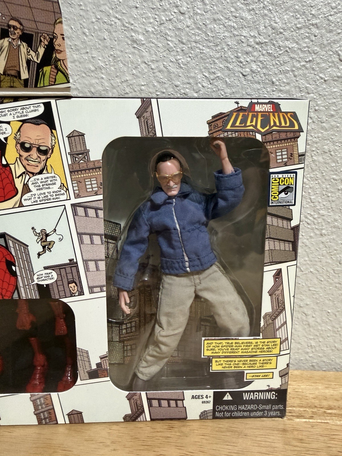 STAN LEE Marvel Legends Exclusive Spider Man Comic Con San Diego 2007 SDCC NEW