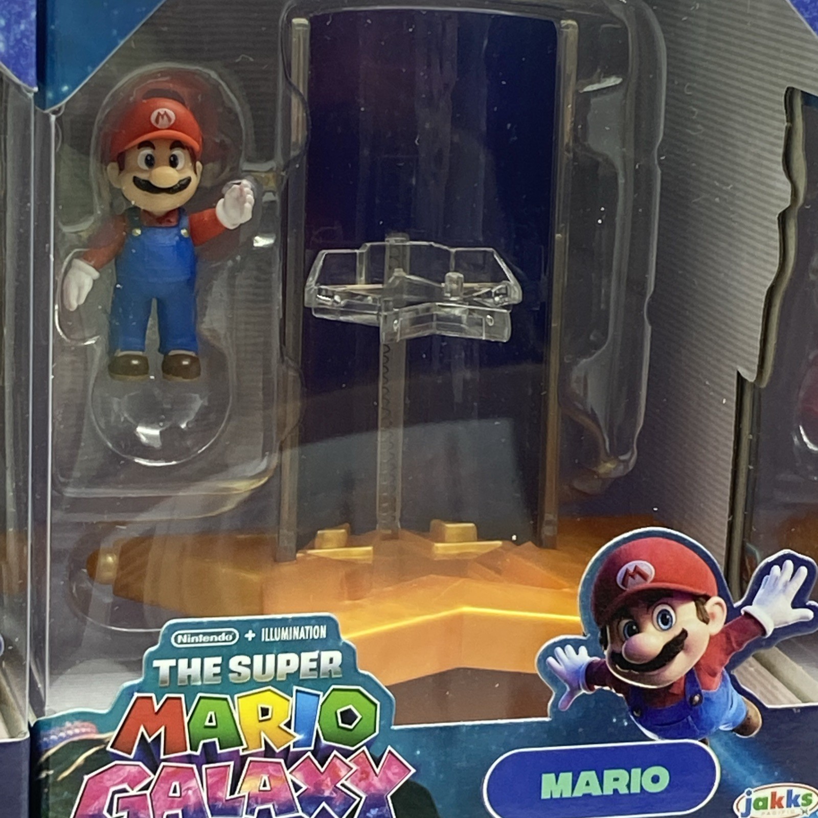 Jakks Super Mario Galaxy Movie 1.5in Star Launcher Complete Set Of 6 NEW/SEALED