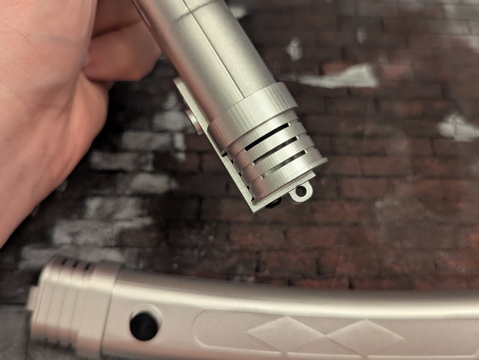 Star Wars Ahsoka Tano 1:1 Scale Prop Replica Lightsaber Kit – Aluminum Machined