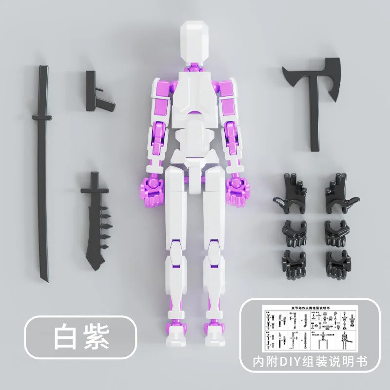 3D Printed Dummy 13 Shapeshift Robot Multi-Jointed Movable Action Figure Toy