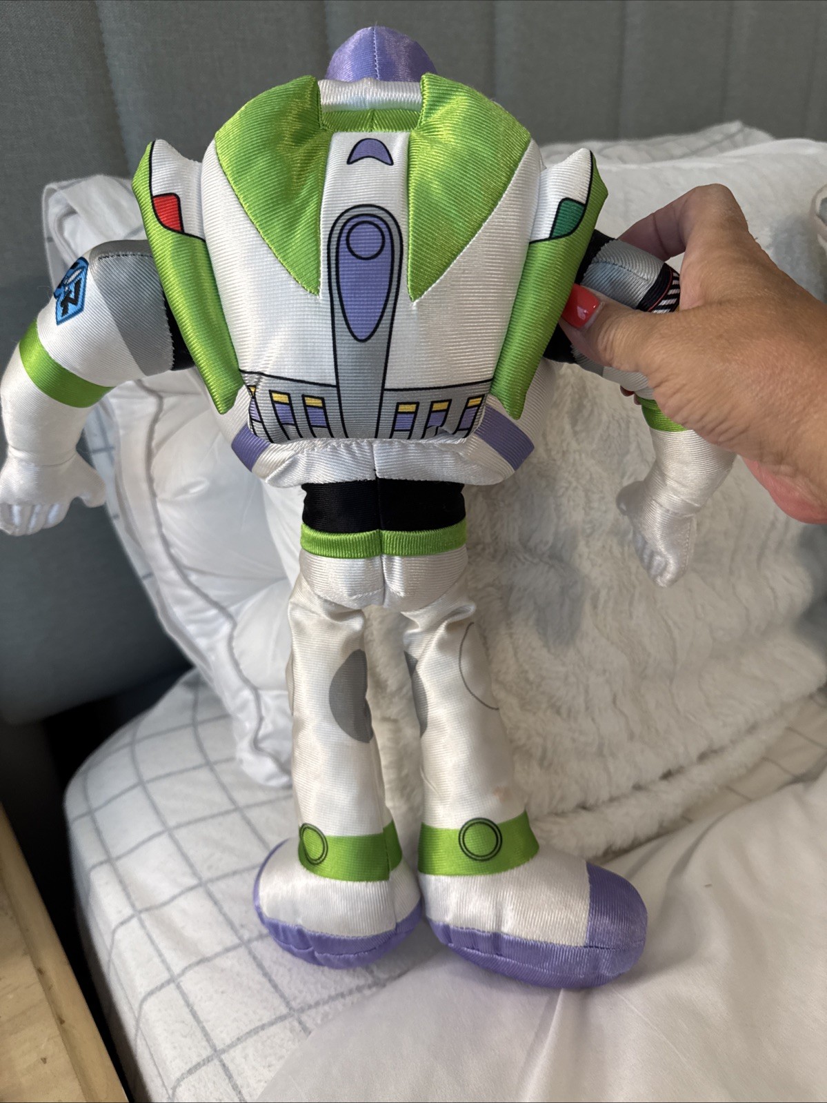 Disney Pixar Buzz Lightyear 20 Inch Plush Soft Doll Toy Story Lightweight