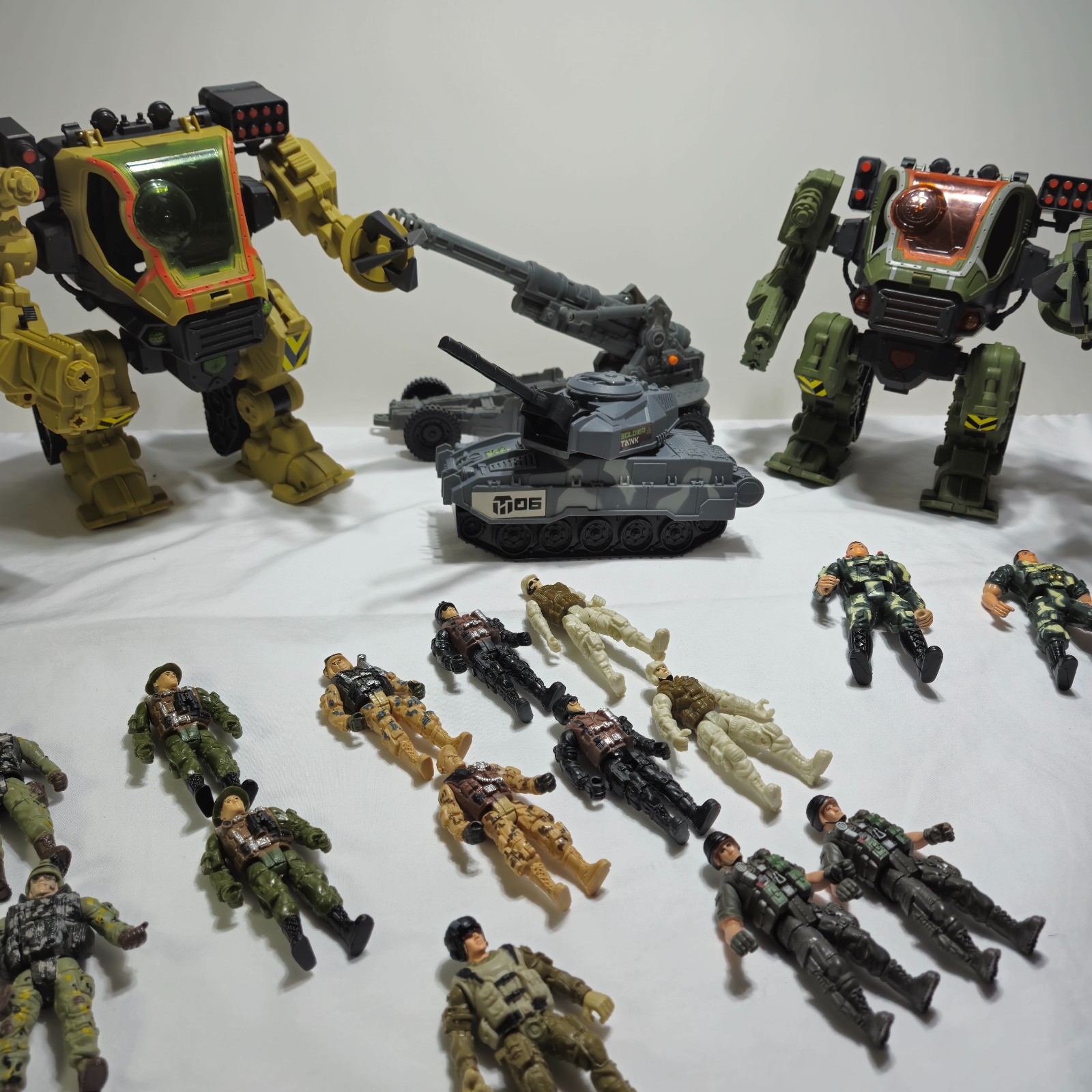 Large Military Action Figure Vehicle Lot Chap Mei Soldier Force Army FREE SHIP!!