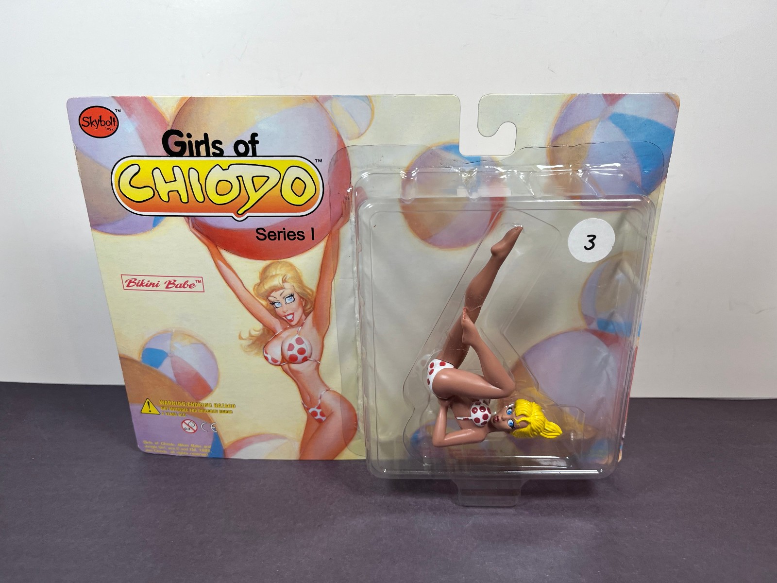 Girls Of Chiodo BIKINI BABE Series I 5&Prime; Action Figure Skybolt Toyz 1998