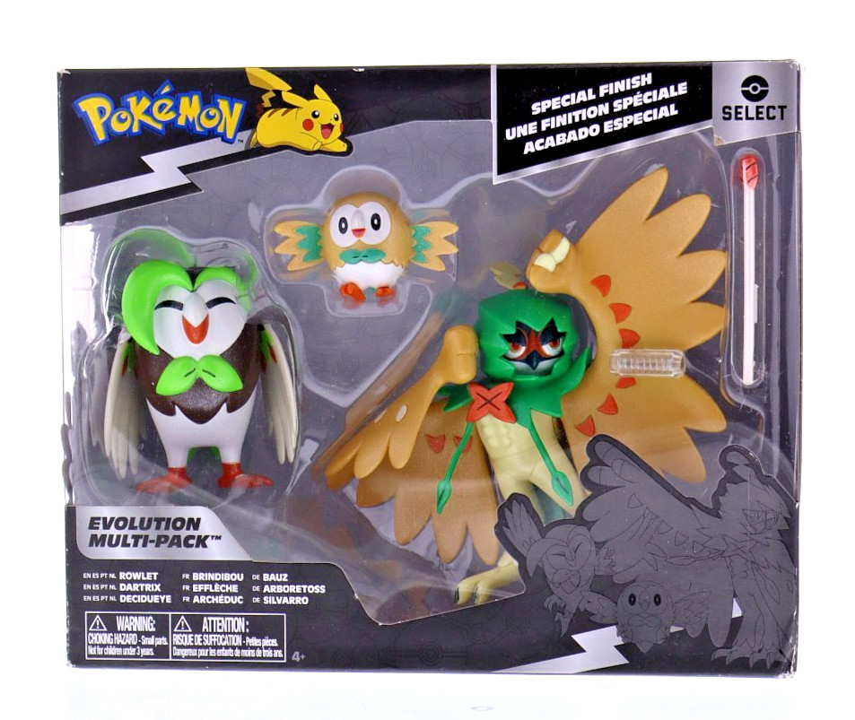 Pokemon Special Finish Evolution Multi-Pack – Rowlet, Dartrix, Decidueye