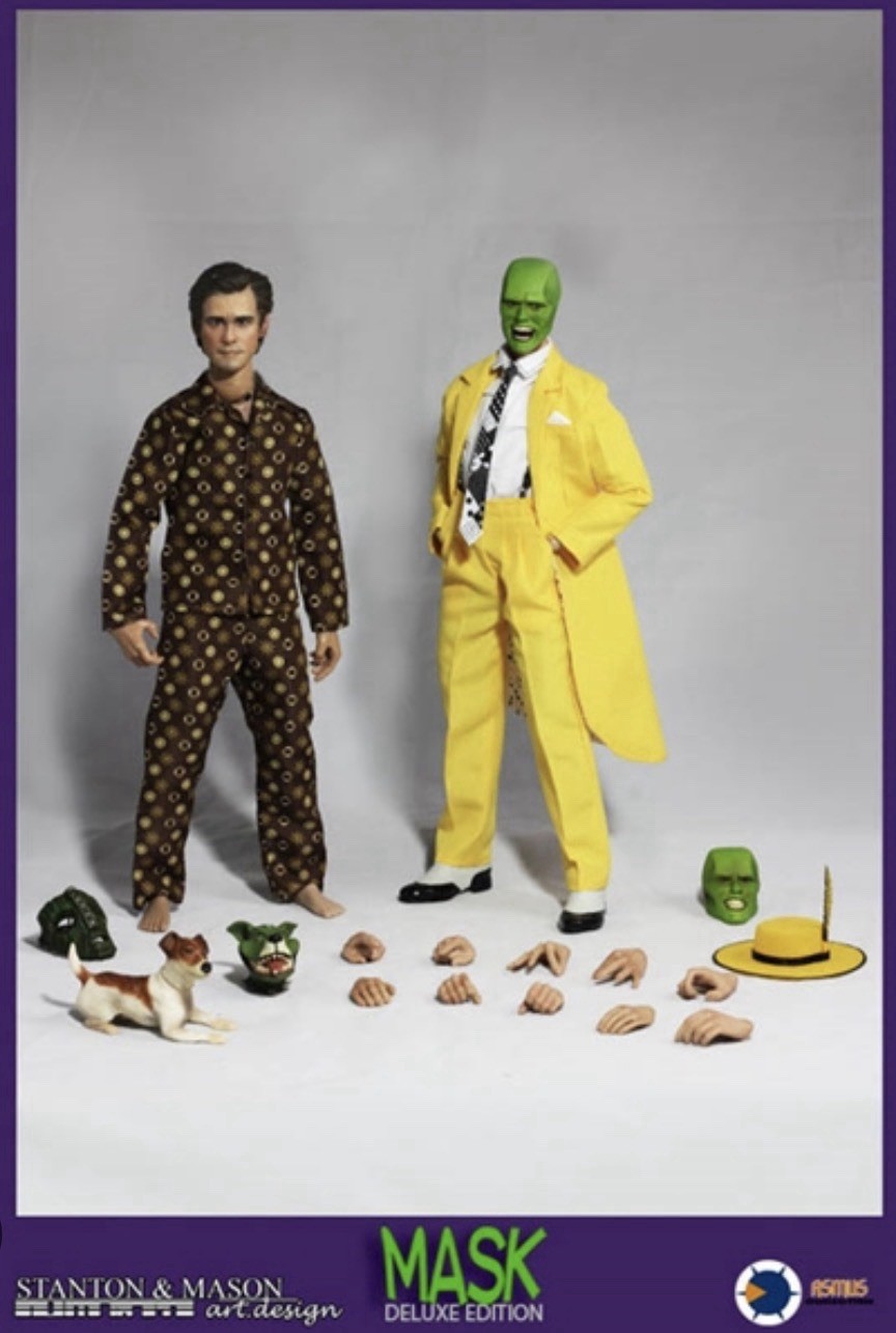 ASMUS TOYS THE MASK 1/6 DELUXE EDITION Jim Carrey Figure Stanton & Mason Ipkiss