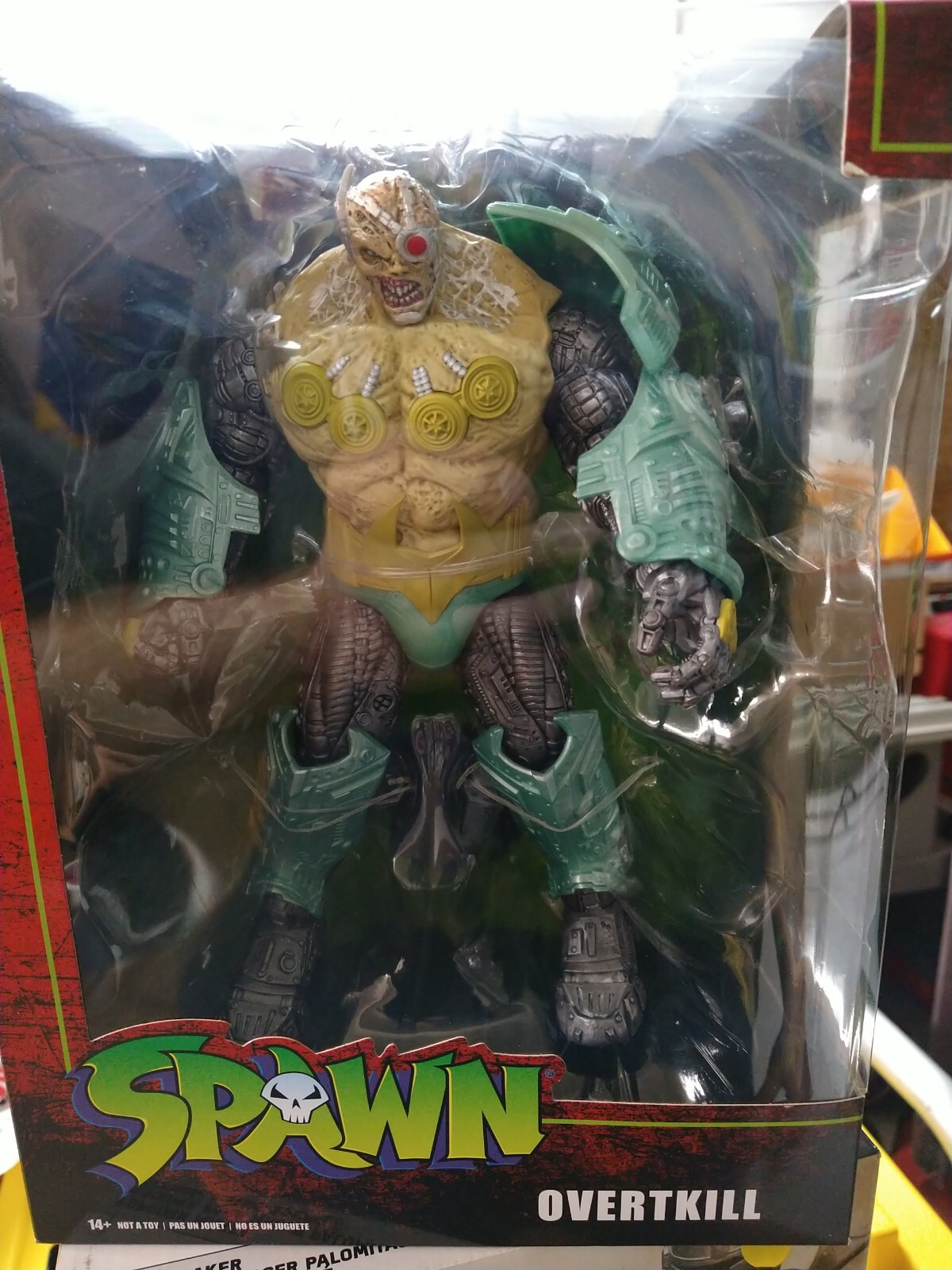 SPAWN OVERTKILL MEGAFIG 10&Prime; Action Figure McFarlane Toys IN STOCK NEW