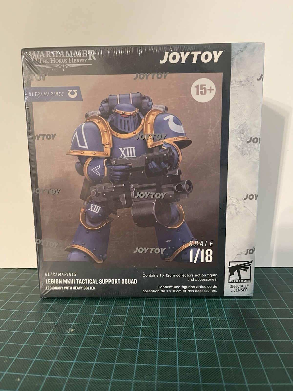 JoyToy Horus Heresy Ultramarines MkIII Tactical Support Squad w/ Heavy Bolter