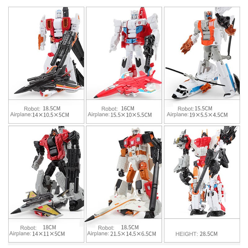 HZX Defensor Bruticus Superion Devastator 30CM IDW Transformation Toys NO BOX