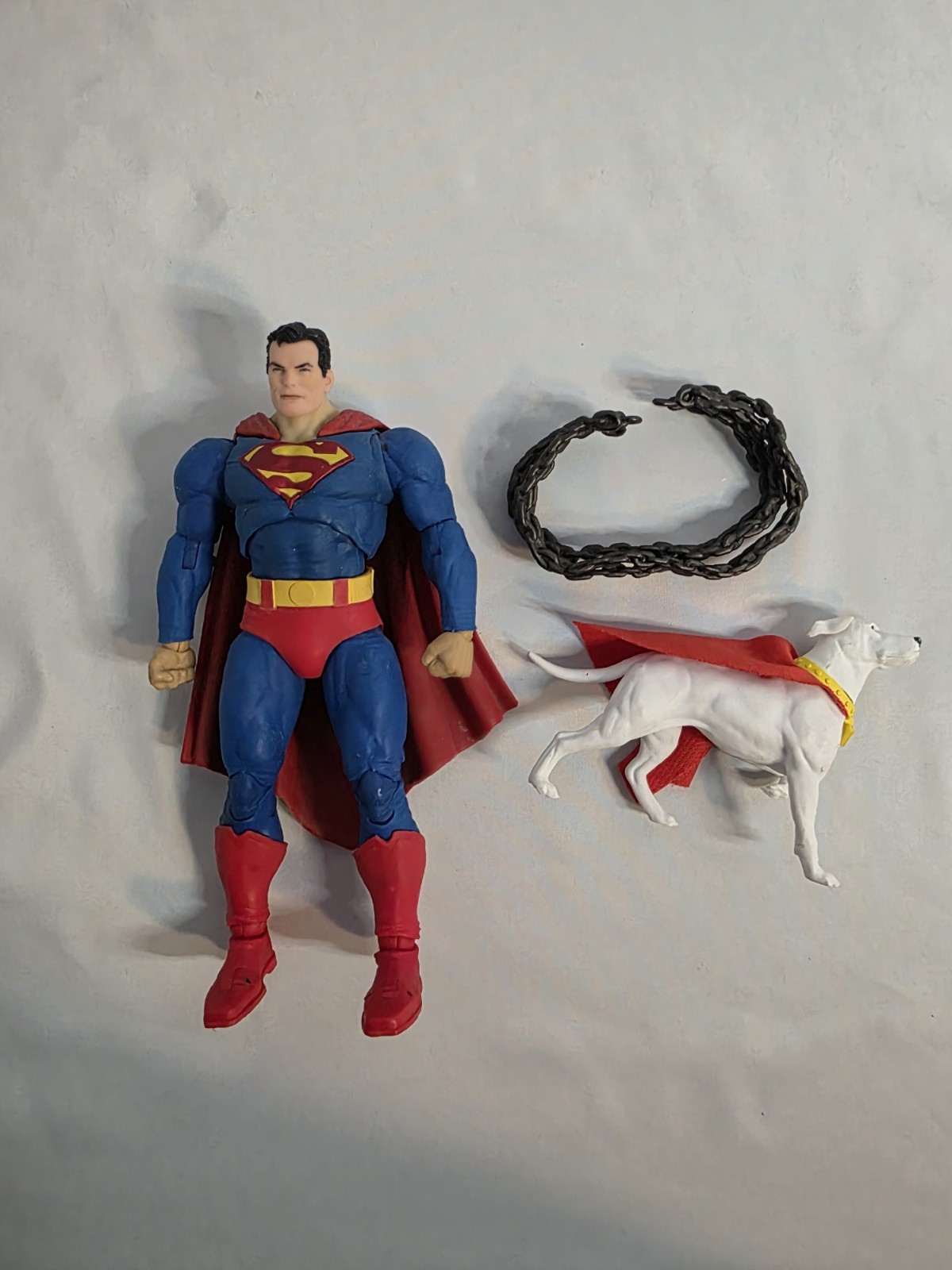 Return Of Superman & Krypto DC Multiverse McFarlane Collector&rsquo;s Edition Kitbash
