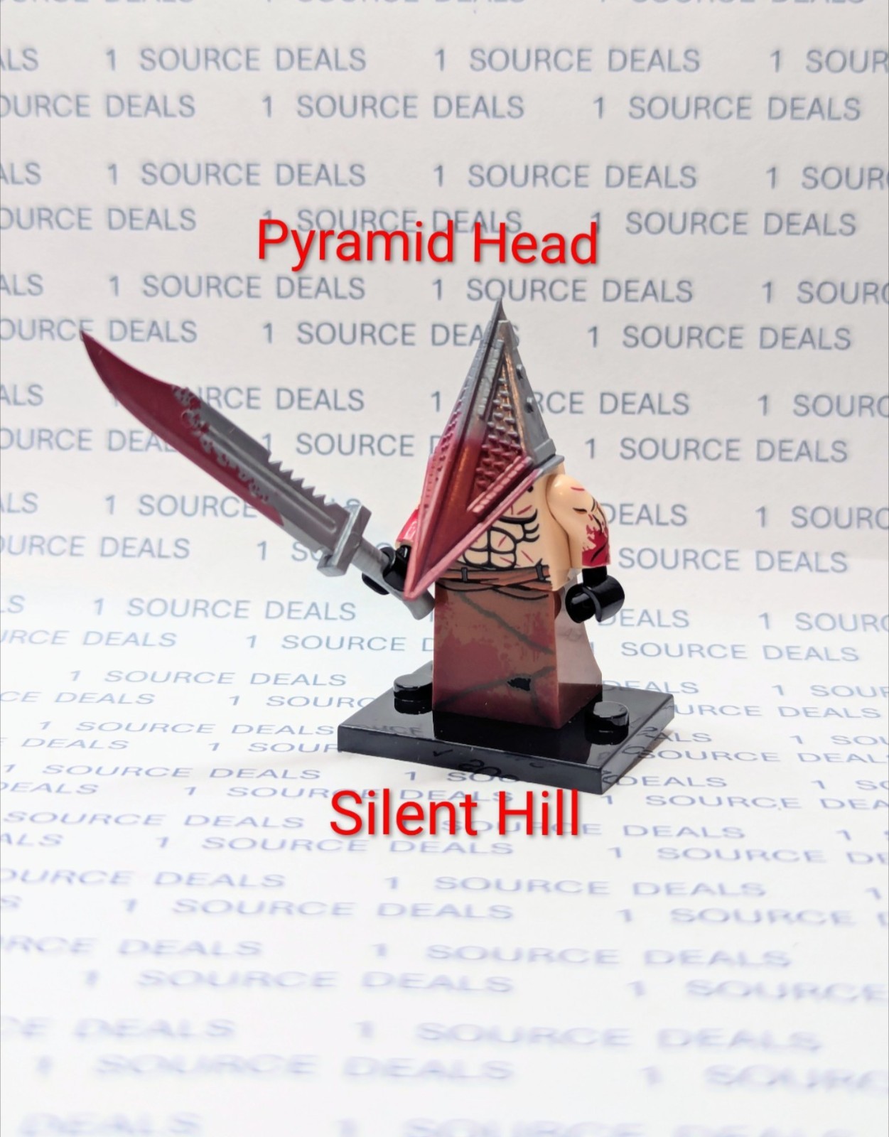 Silent Hill Pyramid Head Custom Minifigure Horror Mini Figure New