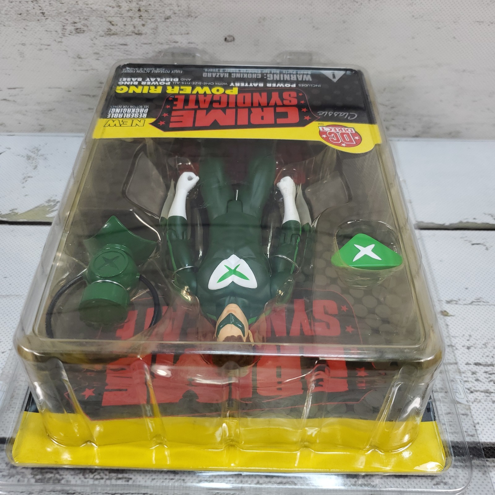 DC Direct Crime Syndicate Power Ring 2002 6&Prime; Adjustable Action Figure Vintage