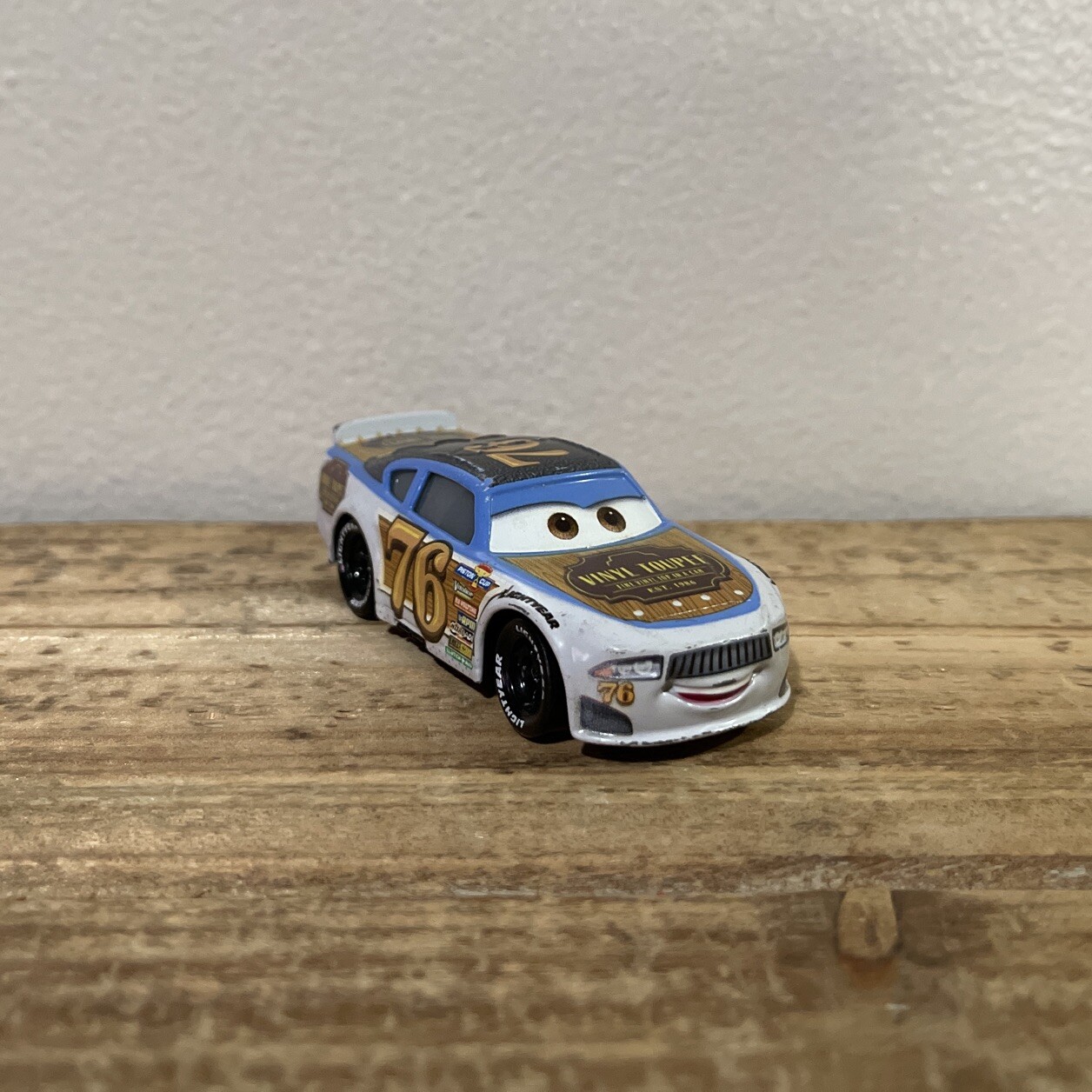 Disney Pixar Cars 3 Rev Roadages #76 Vinyl Toupee Piston Cup Racers 2 Vietnam