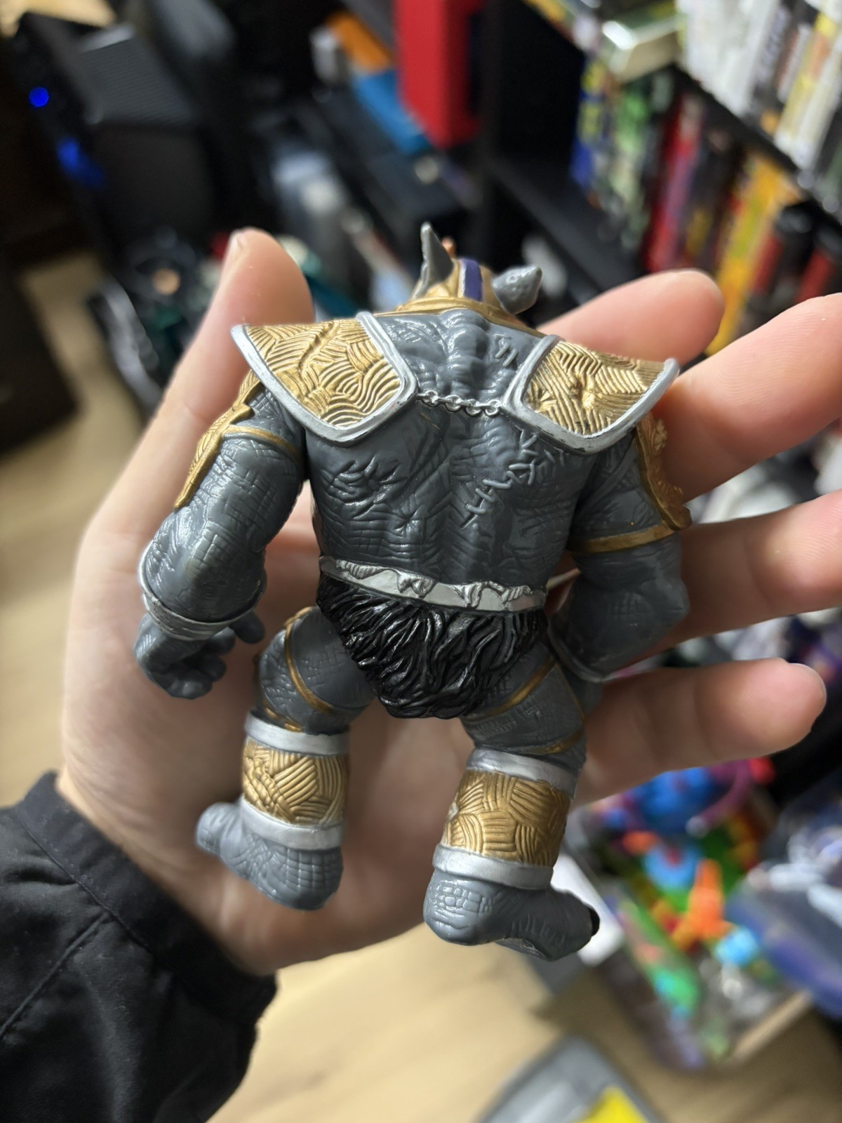 TMNT Ninja Turtles Warriors of the Forgotten Sewer Gatekeeper Rocksteady 1994