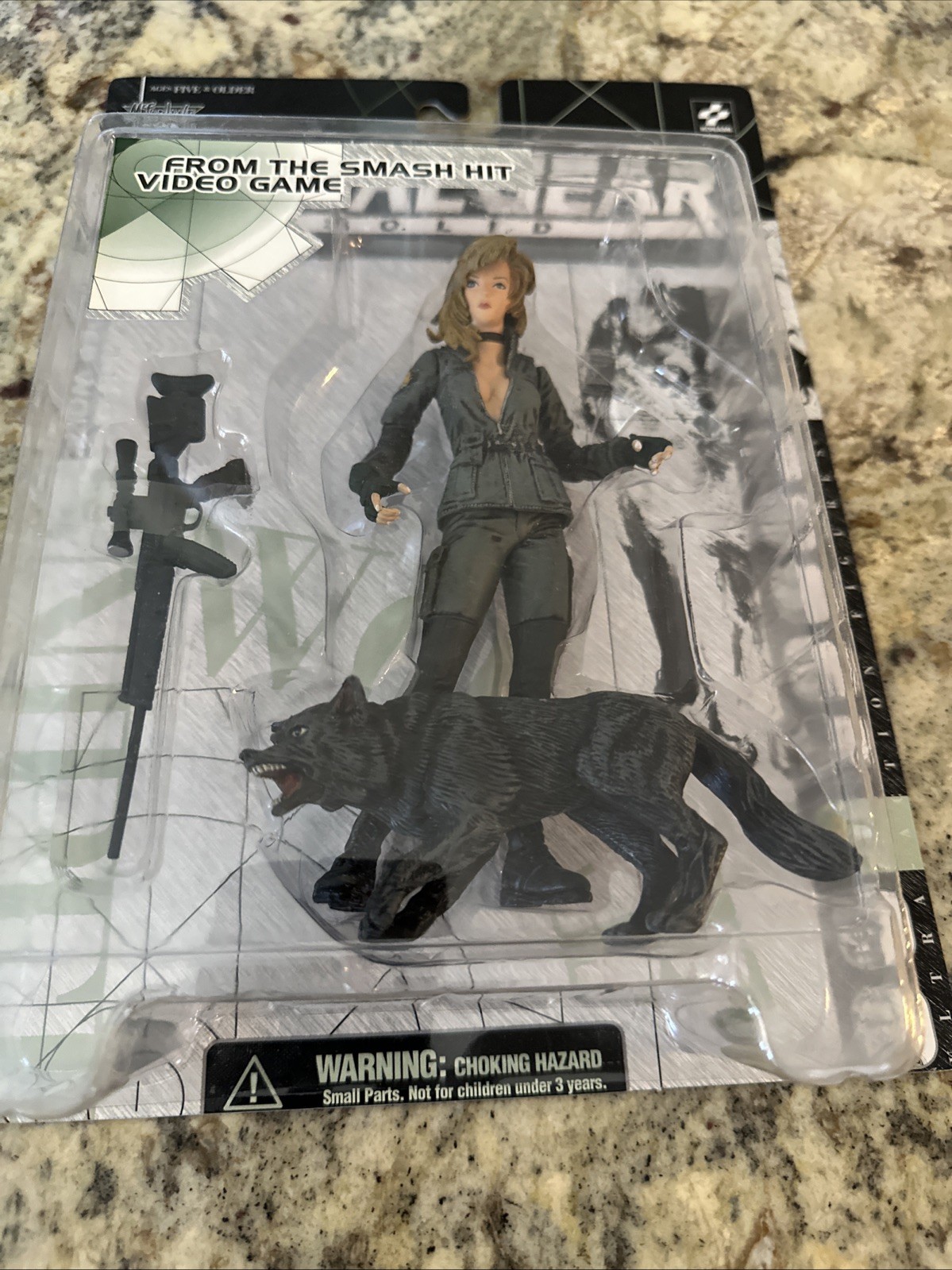 Konami McFarlane Toys Metal Gear Solid Snake Tactical Espionage Action Figure