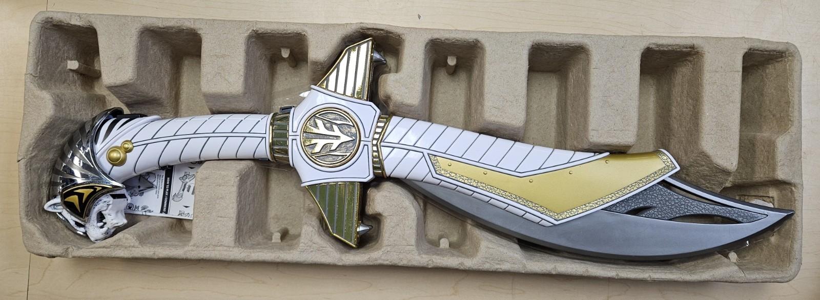 Mighty Morphin Power Rangers – Legacy Saba The Talking Tiger SABER – In Box w/ma
