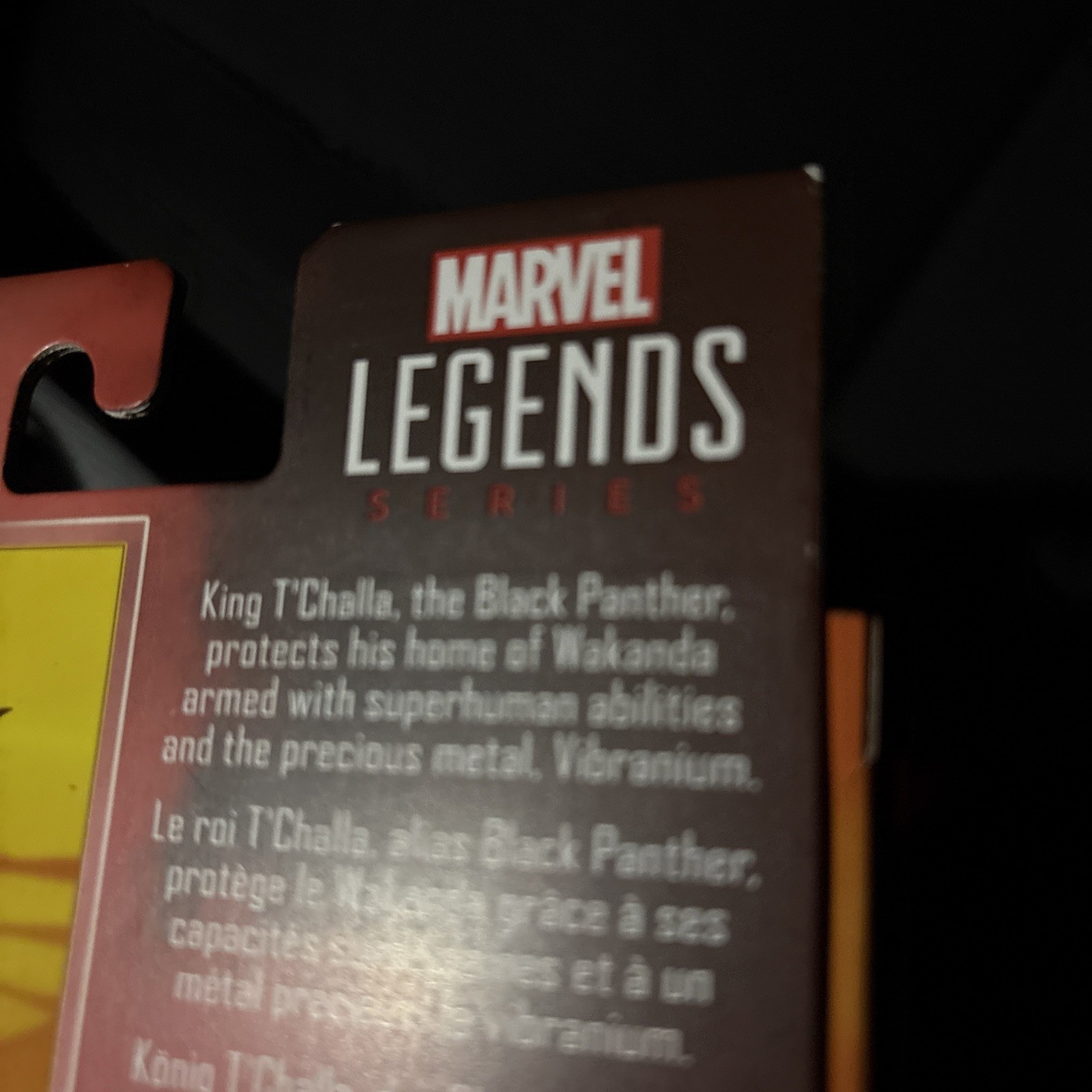 Hasbro Marvel Legends BAF: Marvel&rsquo;s Void-Black Panther Action Figure 2024 New