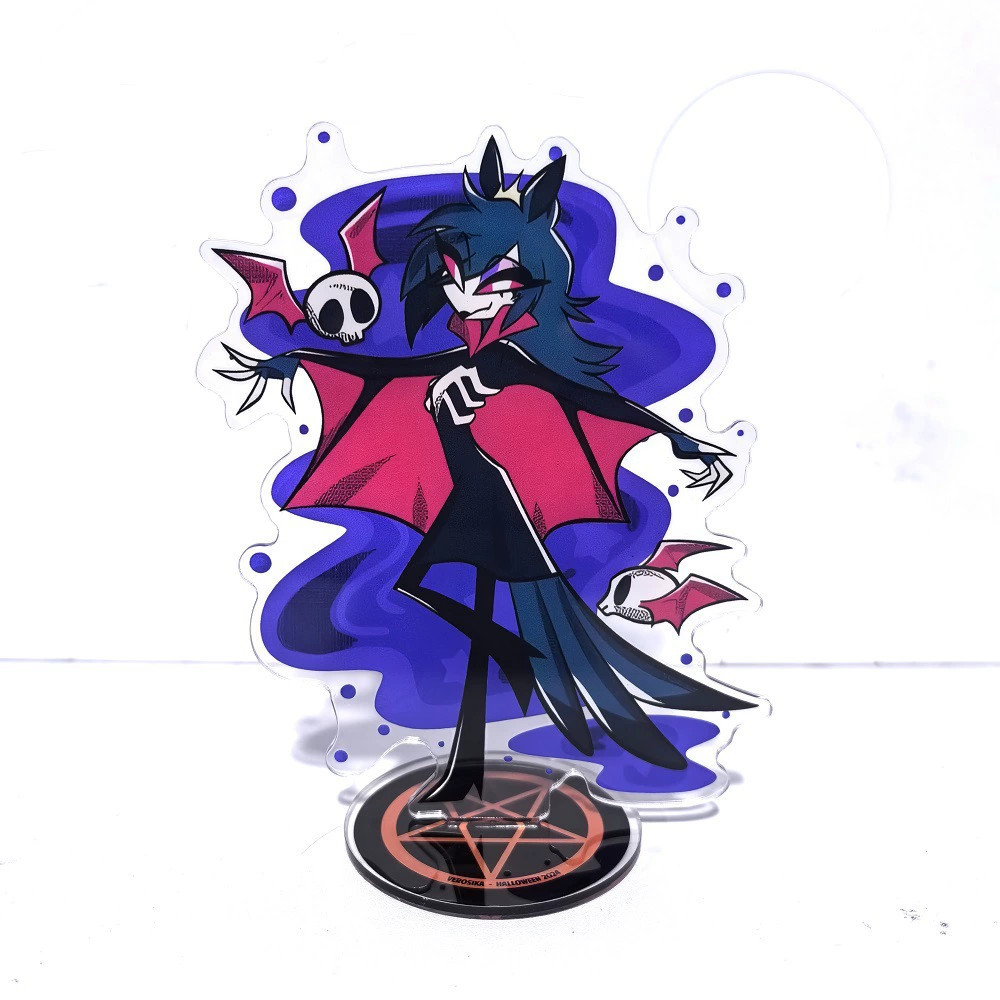 Helluva Boss Stolas Blitzo Character Acrylic Stand Figure Collection 15CM