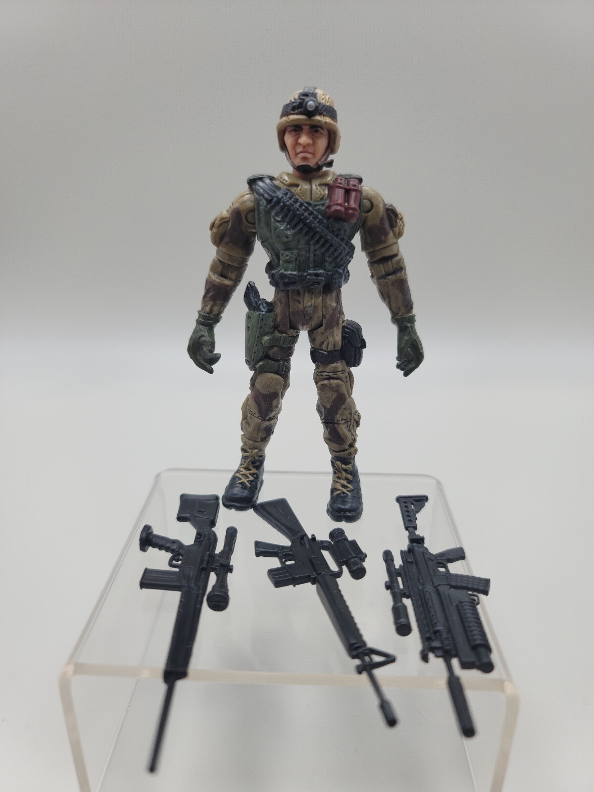 GUNNER O&rsquo;GRADY Corps Commando Force COMPLETE Lanard 2003 army builder