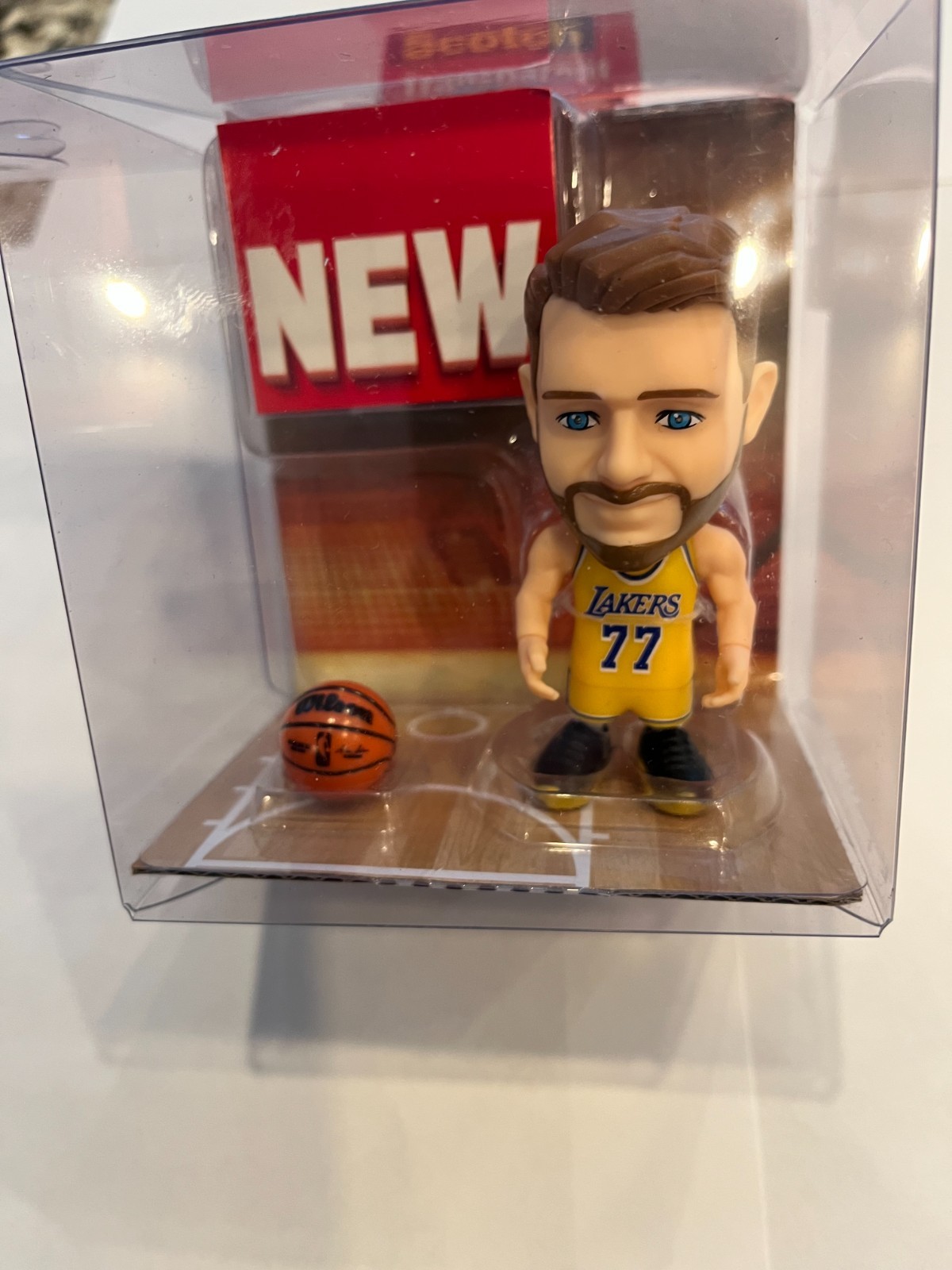 ZURU NBA BALLERS Series #2 LA LAKERS Luka Doncic Yellow Laker Jersey LAST CHANCE
